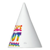 中学絞り染め最終日 パーティーハット (右)