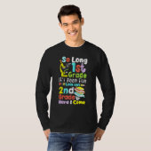 中学1年生2年生この卒業生の来卒業 Tシャツ (正面フル)
