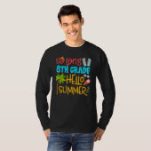 中学8年生ハローサマー先生学生キッド Tシャツ (正面フル)