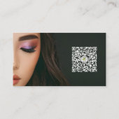 中小企エレガント業MUAメイクアップアーティスト 名刺 (裏面)