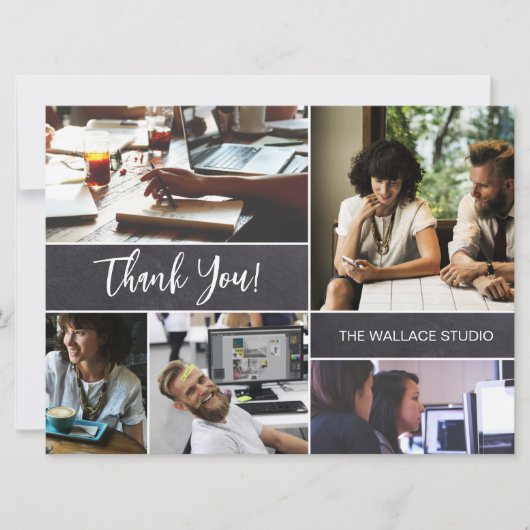 中小企業名フォトコラージュのカスタム (正面)