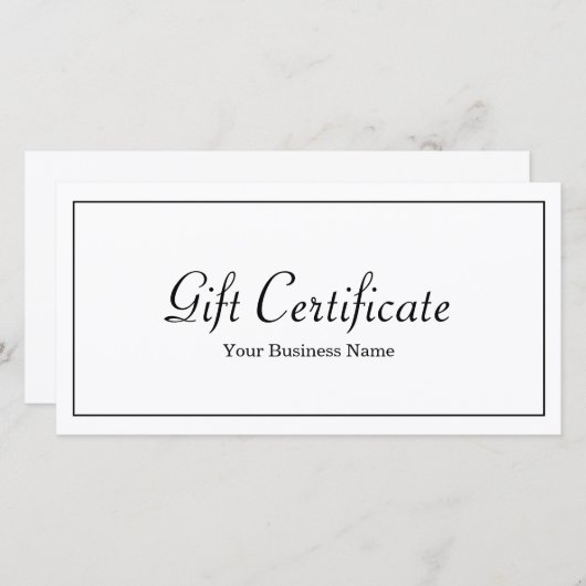 中小企業向けギフト券カード 案内状 (正面/裏面)