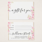 中小企業向けミニマル商品券 (正面&裏面)