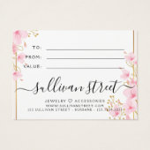 中小企業向けミニマル商品券 (裏面)