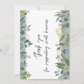 中小規模企業のサポートをありがとうございます  サンキューカード (正面)