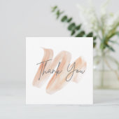 中小規模企業のサンキューカード (スタンド正面)