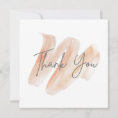 中小規模企業のサンキューカード (正面)