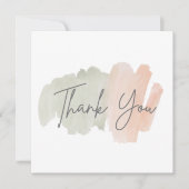 中小規模企業のサンキューカード (正面)