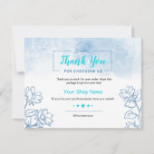 中小規模企業のサンキューカード サンキューカード (正面)