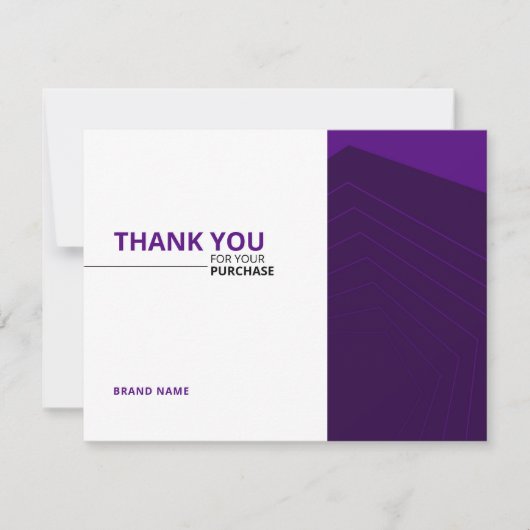 中小規模企業のサンキューカード サンキューカード (正面)