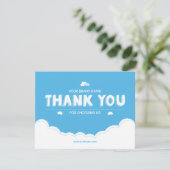 中小規模企業のサンキューカード サンキューカード (スタンド正面)