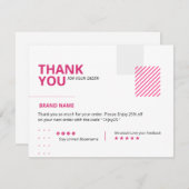 中小規模企業のサンキューカード サンキューカード (正面/裏面)