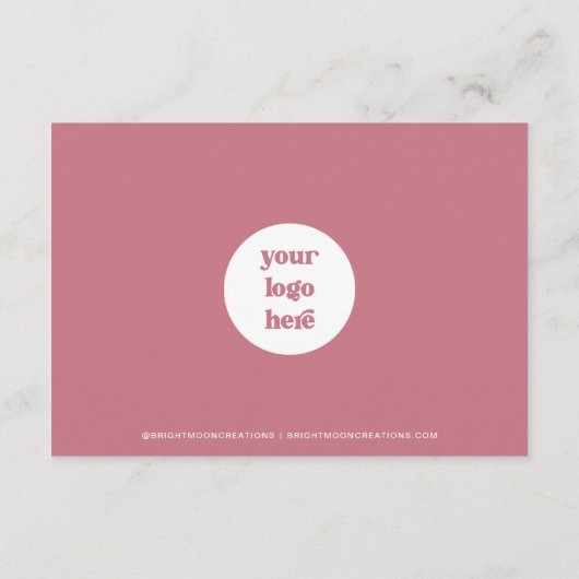 中小規模企業のサンキューカード – 受注評価 エンクロージャーカード (裏面)