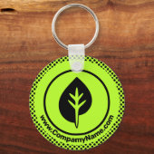 中小規模企業のスワッグカスタムロゴと文字 キーホルダー (正面)