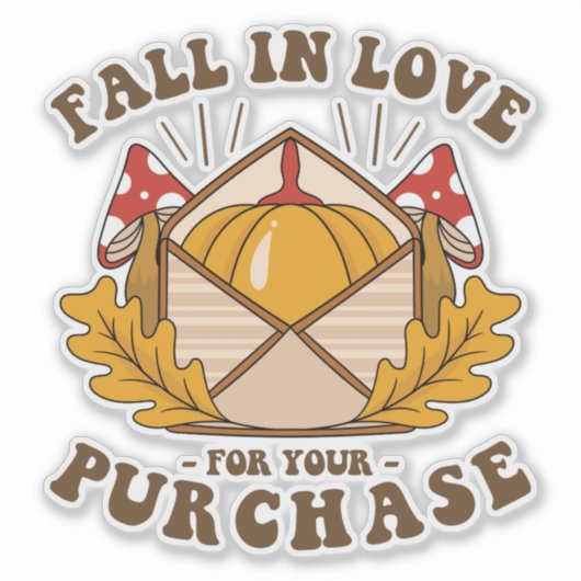 中小規模企業の秋 シール (正面)