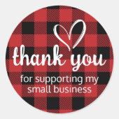 中小規模企業向けバッファローチェック ラウンドシール (正面)