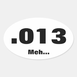 中層走 楕円形シール