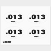 中層走 楕円形シール (シート)