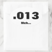 中層走 楕円形シール (バッグ)