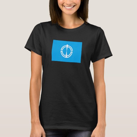 中山日本国旗 Tシャツ (正面)