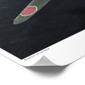 中島B5N1「ケイト」魚雷爆撃機 ポスター (角)