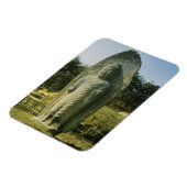 中州市観音院に立つ仏 マグネット (左側)