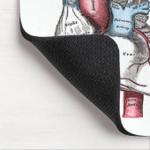 中巨大なハート マウスパッド (コーナー)