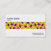 中帯 – 六角パターン01 名刺 (裏面)