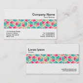 中帯 – 六角パターン02 名刺 (正面/裏面)