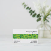 中帯 – 緑の印象 名刺 (スタンド正面)