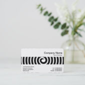 中帯 – 緩和曲線 – 黒 名刺 (スタンド正面)