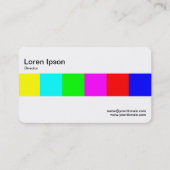 中帯 – 色 名刺 (裏面)