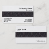 中帯 – 黒デニム 名刺 (正面/裏面)