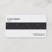中帯 – 黒デニム 名刺 (裏面)