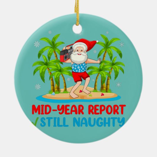 中年おもしろいレポートはまだサいけなータ セラミックオーナメント (裏面)