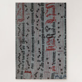 中年の楽譜パズル ジグソーパズル (縦)