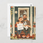 中年夫婦 ポストカード (正面/裏面)