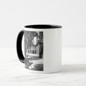 中庭から見られるClunyのホテルパリ マグカップ (正面左)