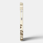 中庭の噴水と装飾的なケルブ Case-Mate iPhoneケース (裏面 / 左)