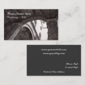 中庭の詳細 名刺 (正面/裏面)