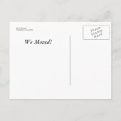 中庭スペインの 案内ポストカード (裏面)