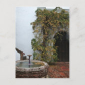 中庭スペインの 案内ポストカード (正面)