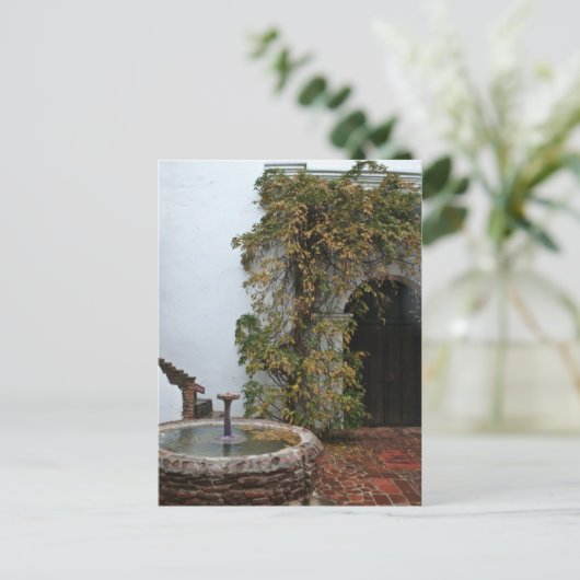 中庭スペインの 案内ポストカード (スタンド正面)