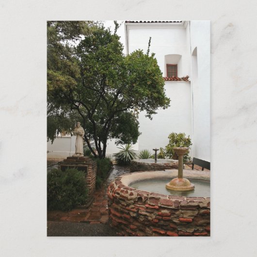 中庭スペインの 案内ポストカード (正面)