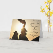 中引用文、ブランクのモチーフカードを浜に引き上げて下さい カード (黄色い花)