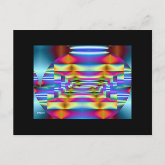 中心から外れる ポストカード (正面)