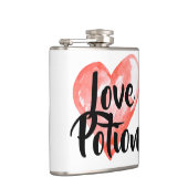 中心が付いている惚れ薬のフラスコ フラスク (右)