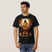 中心にいるキリスト Tシャツ (正面フル)