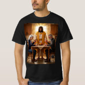 中心にいるキリスト Tシャツ (正面)