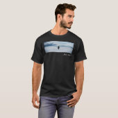中心のペンギン Tシャツ (正面フル)